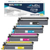LCL Compatible Toner Cartridge TN248 TN-248 TN-248BK TN-248C TN-248M TN-248Y (4PK KCMY) Replacement for Brother DCP-L3520CDW DCP-L3520CDWE HL-L8230CDW MFC-L3740CDW HL-L3220CW MFC-L8390CDW DCP-L3555CDW