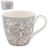 The Leonardo Collection LP94633 Breakfast Mug, William Morris Bachelor's Button, Fine China, Boxed