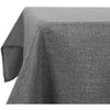 Deconovo Large Water Resistant Faux Linen Tablecloth Rectangle Table Cloth for Dinning 55x95in(140x240cm) Grey