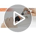 Pyrography Pen with Transformer, Preciva 23W Wood Burning Kit, Adjustable Temperature 250-600℃, 8pcs Plug-in Pyrography Nibs, Fast Heating Wood Burning Tool for DIY Engraving Craft（UK Plug)