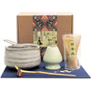 Artcome Japanese Matcha Tea Set, Matcha Whisk, Traditional Scoop, Matcha Bowl, Ceramic Whisk Holder, Handmade Matcha Ceremony Kit for Traditional Japanese Tea Ceremony (7 Pcs)