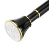 sourcing map Spring Tension Curtain Rod Adjustable 51-94.5 Inch 1" Dia No Drilling Tension Shower Curtain Rod Non-Slip Stainless Steel Rod for Curtain