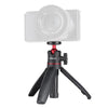 ULANZI MT-08 Compact Travel Tripod - Portable Mini With 1/4 Inch Screw - Compatible With Sony ZV1/RX100 VII/RX1R II, Canon G7X Mark, Fujifilm X100V,
