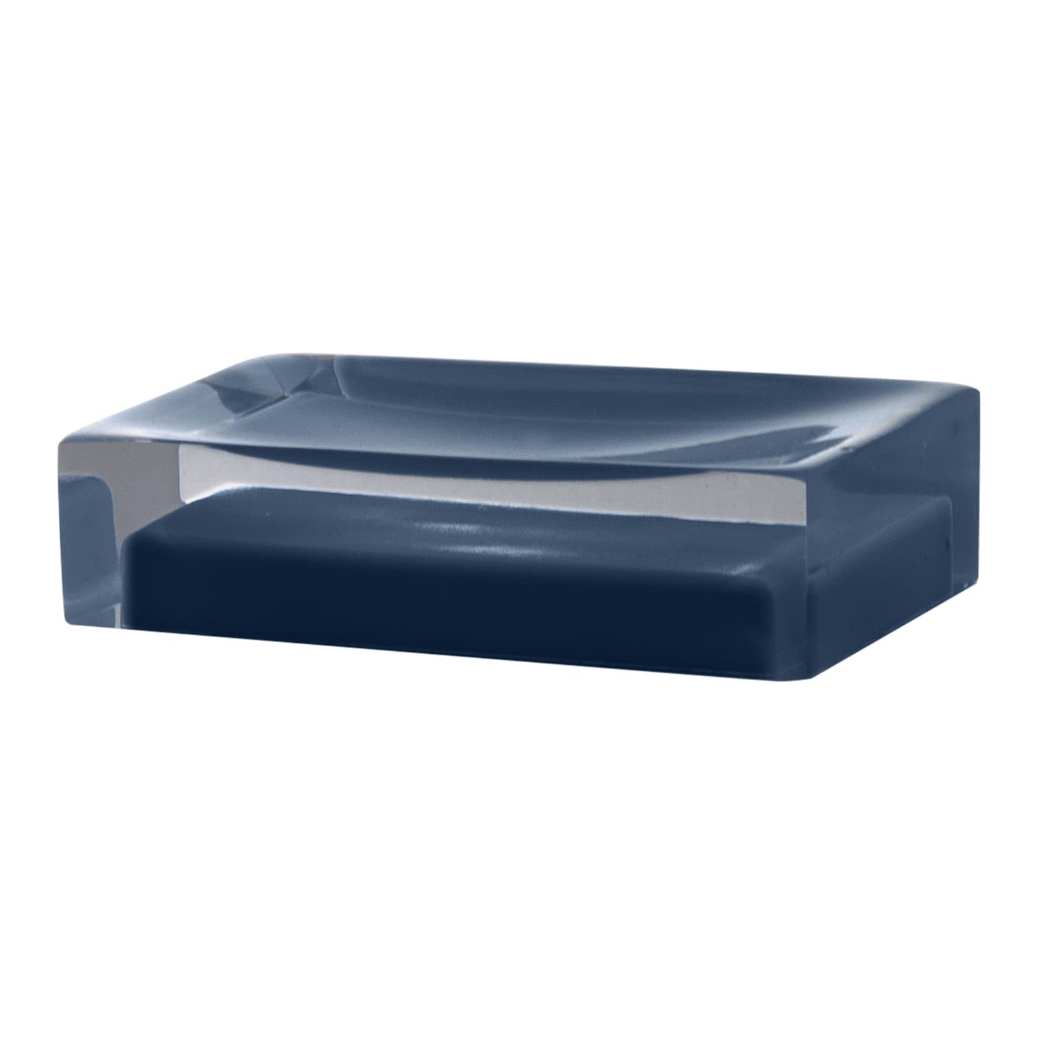 Gedy Soap Holder, Resin, Blue Petrol, Non applicabile