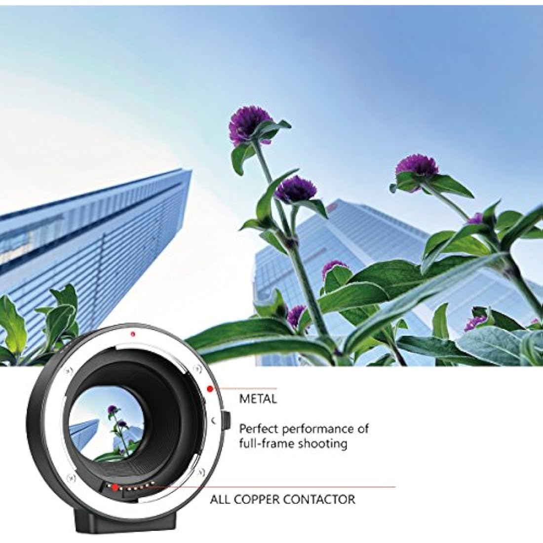 Meike MK-C-AF4 Adapter For Canon EF EF-S lens mount to EOS M EF-M Mirroless Camera