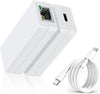 PROCET PoE USB C Power Supply and Network Adapter, PoE to USB C 5V 10W Power Charging and 100Mbps Transfer for Tablets, POS, Digital Signage