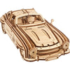 UGEARS Winged Sports Coupe 3D Puzzle- 1:24 Scale 3D Wooden Puzzles for Adults Model Car Kit - Working Gull-Wing Doors Model Kits For Adults to Build - Mechanical Vehicle for Fathers Day - 262 Pcs