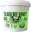 Black Bee Honey - Pure Spring British Soft Set Honey, Creamy with a Light Sweetness, Unprocessed, Single Source from Hive to Jar, Never Blended - Delicious on Toast, Soothing in Drinks, 1Kg Tub