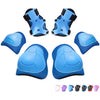 RUNDONG Kids/Youth Knee Pads Elbow Pads Wrist Guards 3 in 1 Protective Gear Set for Child Roller Skates, Cycling, Inline Skating, Scooter Skateboard, BMX Bike, Riding, and Multiple Outdoor Sports