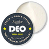Awake Organics DEO - Natural Plastic Free Deodorant for Men - Cedar Ridge - Cedarwood & Black Pepper - Aluminium Free ? Plastic Free - Bicarb Free -