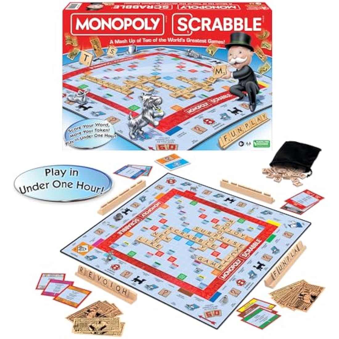 Monopoly Scrabble A Mashup Of Two Of The Worlds Greatest Games