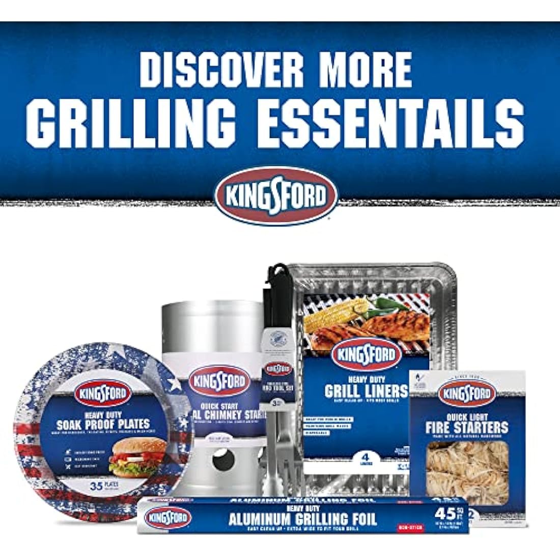 Kingsford 8 Inch Pellet Smoker Tube Hexagon With Box | Pellet Tube Smoker Turns Any Grill Into BBQ Smoker | Pellet Smoker Tube, Pellet Smoker Box, Grilling Tools, Smoker Pellets from Kingsford,Silver