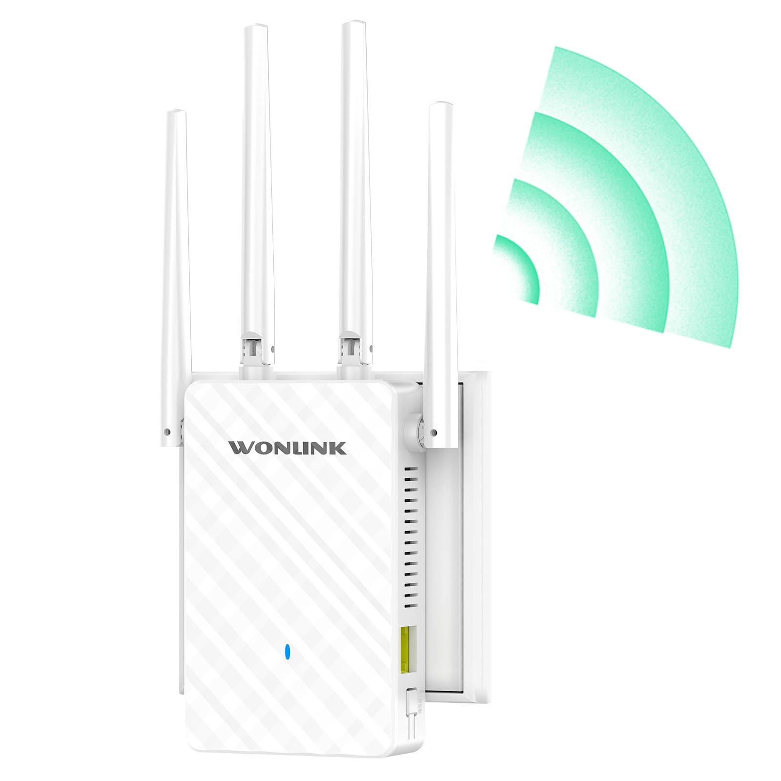 WONLINK WiFi Extender Booster 1200Mbps WiFi Booster Range Extender 5GHz & 2.4GHz Dual Band WiFi Repeater Wireless Internet Booster, Repeater/Router/AP