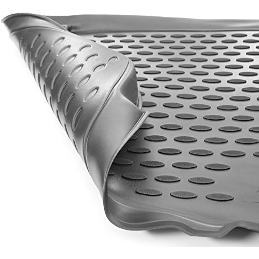Novline MAT237 Custom Tailored Fit Black Rubber Boot Liner Tray Mat
