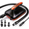 Ruitx Electric SUP Pump, 20PSI Paddle Board Pump 12V DC Quick Air Pump with Intelligent Dual Stage Auto-Off，for Inflatable Stand Up Paddleboard/Boats/Mattress/Surfing Kite