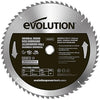 Evolution Power Tools GW355TCT-60 General Wood Carbide Tipped TCT Blade, For Chop Saws, Smooth and Fast Cuts In Wood, Clean, Splinter Free Cut, 60 Teeth, 355 mm