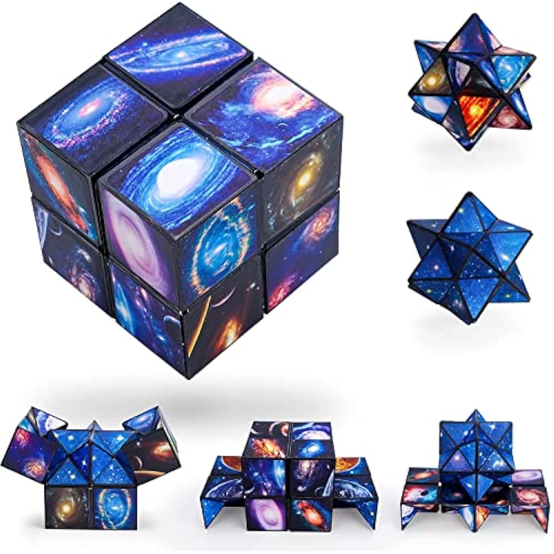 Boys Toys Age 7 8 9 10, Kids Educational Fidget Toy Gifts for 5-10 Year Old Boy Girls Birthday Presents Sensory Toys for Autism Infinity Cube Puzzles Games for Kid Girl Age 6-11 Teen Adult Fidget Cube