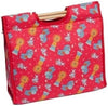 Hobby Gift Circus Animals Design Sewing Bag on Red (11 x 32 x 28cm)
