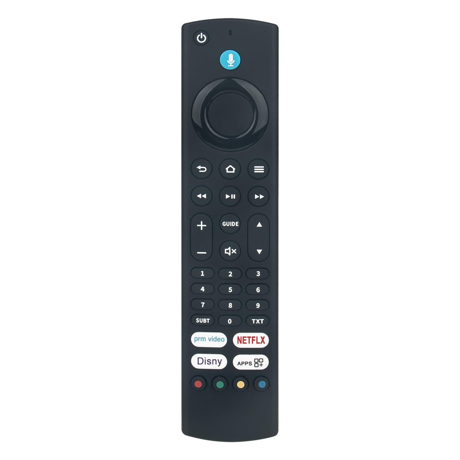 VINABTY Replacement Voice Remote Control fit for TCL 4K QLED TV CF6 series 55CF630 50CF630