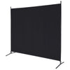 REDCAMP 1-Panel Freestanding Room Divider, 6 FT Tall Portable Privacy Screen, 175 * 51.5 * 180cm Folding Partition for Bedroom Dining Room Office,