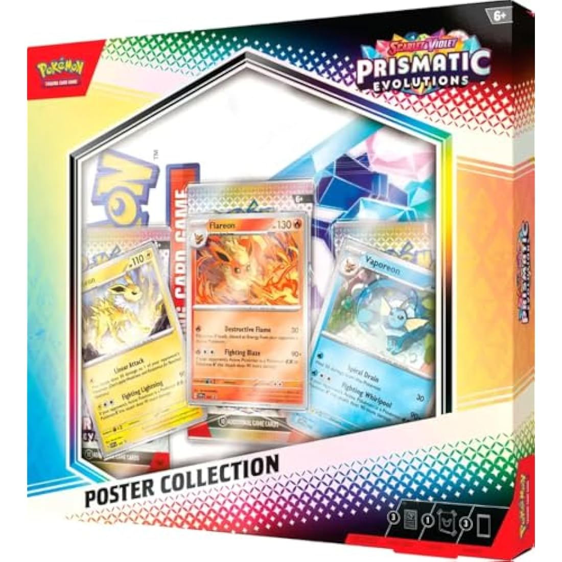 Pokemon TCG: Scarlet & Violet—Prismatic Evolutions Poster Collection