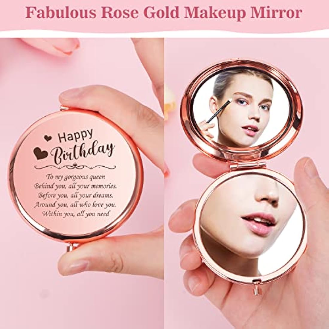 Birthday Gifts for Women, Unique Happy Birth-day Hampers Pamper Gift Box for Her, Female Self Care Package Birthday Presents for Best Friends, Mum, Sister, Auntie, Birth day Gift Ideas for Women