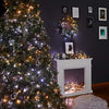 Twinkly Strings 400 White LED, LED Light String for Outdoor and Indoor, White Lights from Warm to Cool, Mappable LEDs, Compatible with Alexa, Google Home, IP44, App Control, Black Wire, 32m