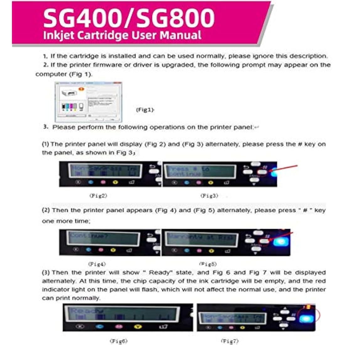 ATTA 5 Pack Sublimation Ink SG400 SG800 High Yield Heat Transfer Sublimation Ink Cartridges Compatible with Sawgrass Virtuoso SG400 SG800 Printer Ink(2 Black,1 Cyan,1 Magenta,1 Yellow)