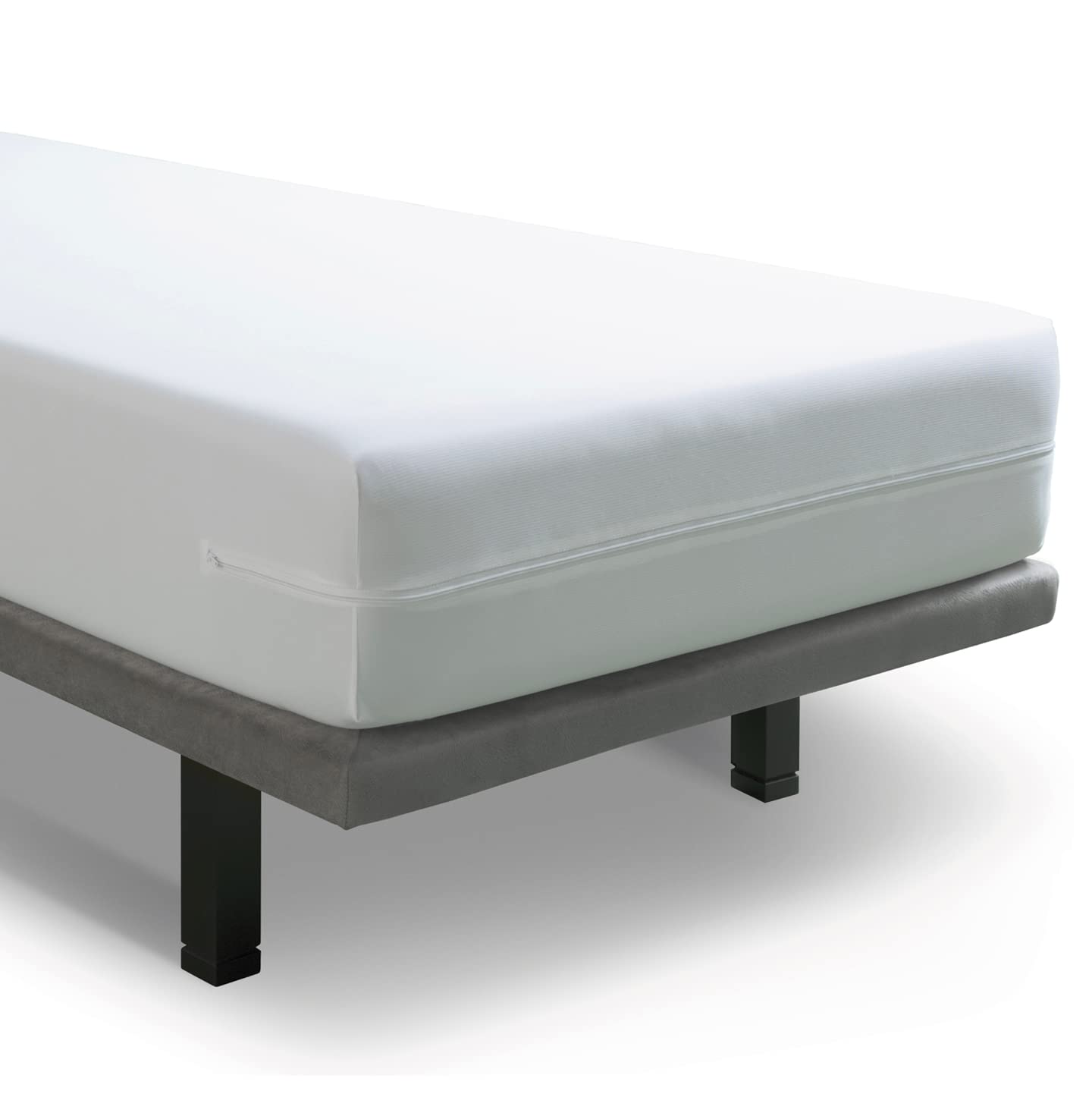 Velfont Mattress Encasement 80x190/200cm Small Single Size Anti-dust mite Breathable and Waterproof Zipped