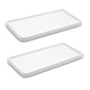 LoeJan 6" Bathroom Tray, Ceramic Vanity Dish for Counter Kitchen Soap Perfume Candle, Small Organizer Plate for Home Decor Plant