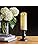 Lumianra Flameless Candle - Vanilla Scented Ivory Wax Classic Pillar - 8 in