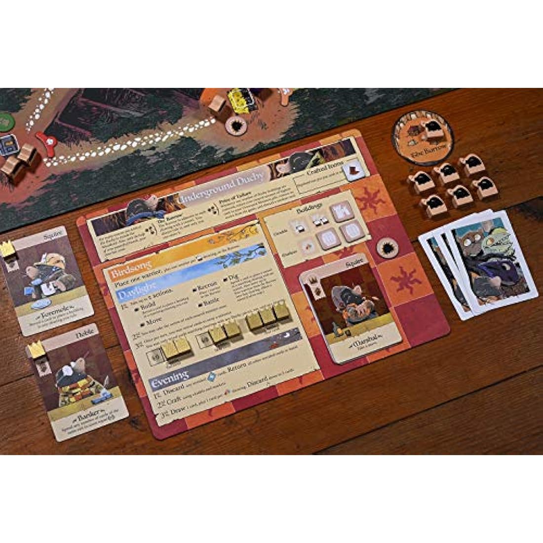 Leder Games - Root: The Underworld Expansion - Board Game, green, LED01002