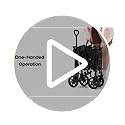 Sekey 200L Folding Festival Trolley with All-Terrain Wheels and Brake, Heavy-Duty Cart Loadable up to 150KG (330LB), Patented Four-Directional Foldable Design, Wagon for Beach Camping Garden, Black
