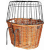 Trixie 2806 Front dog bike basket, 44 × 48 × 33 cm, natural