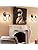 Luling Industrial Wall Sconce Rustic Loft Antique Wall Lights Wire Cage Adjustable Socket Edison Vintage Metal Retro Lamp Fixtures for Bedroom Gazebo (No Bulb) (with 2 Light) (Rust)