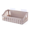 MGKolbe? Shower Shelf - Bathroom Shelf with Holder, Self-Adhesive, Storage Box for Shower, Vanity Unit, Variations White, Grey and Light Brown