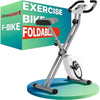 Ultrasport F-Bike Folding Exercise Bike - Extra Silent with Relax Foam Seat and LCD Display - Exercise Bikes for Home Use, Exercise Bike Foldable, Indoor Bike, Stationary Bike