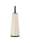 Brabantia - ReNew Toilet Brush & Holder - Hygienic Brush - Cleans Under the Rim - Non-Scratching Base - Corrosion Resistant - Bathroom Accessory -