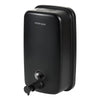 interhasa! Commerical Soap Dispenser Wall Mount Hand Soap Dispenser Stainless Steel Liquid Dispenser For Kitchen and Bathroom Black 1000 ml