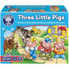 Orchard Toys Three Little Pigs Game, Fun Board Game for Children Age 3-6, Family Game Toy, Assorted Colours Lime Green