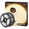 Lepro Warm White LED Strip Lights 10M (2x5M), 2x2300lm, 3000K Flexible Lightstrip for Kitchen, Cabinet, Mirror, Door and More (12V Power Supply Required)