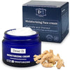 Dear D. Men's Face Moisturizer | Emollient, Moisturizing, and Relaxing Face Cream | Perfect for Dry or Pre-cleansed Skin | Practical 50ml Size