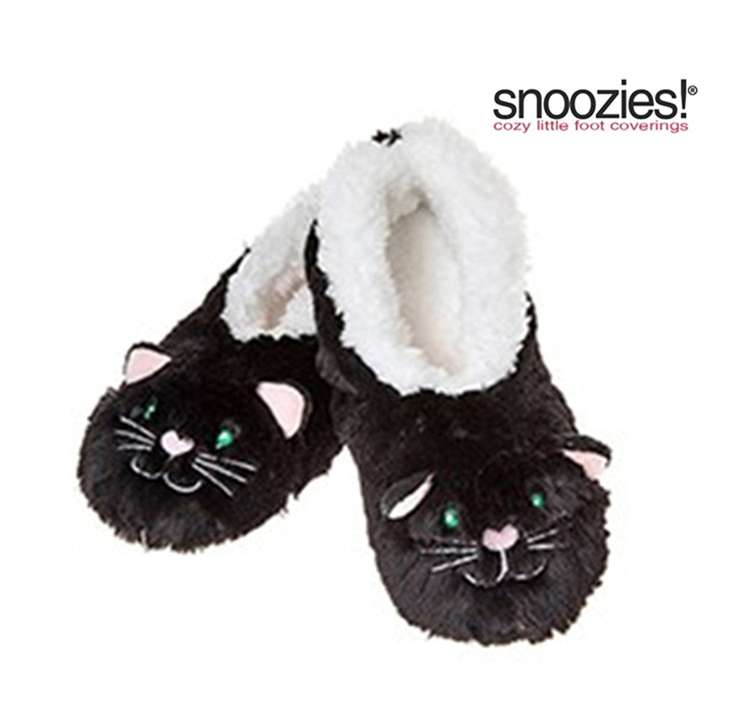 Childrens Animal Snoozies Soft Sherpa Fleece Fluffy Slippers