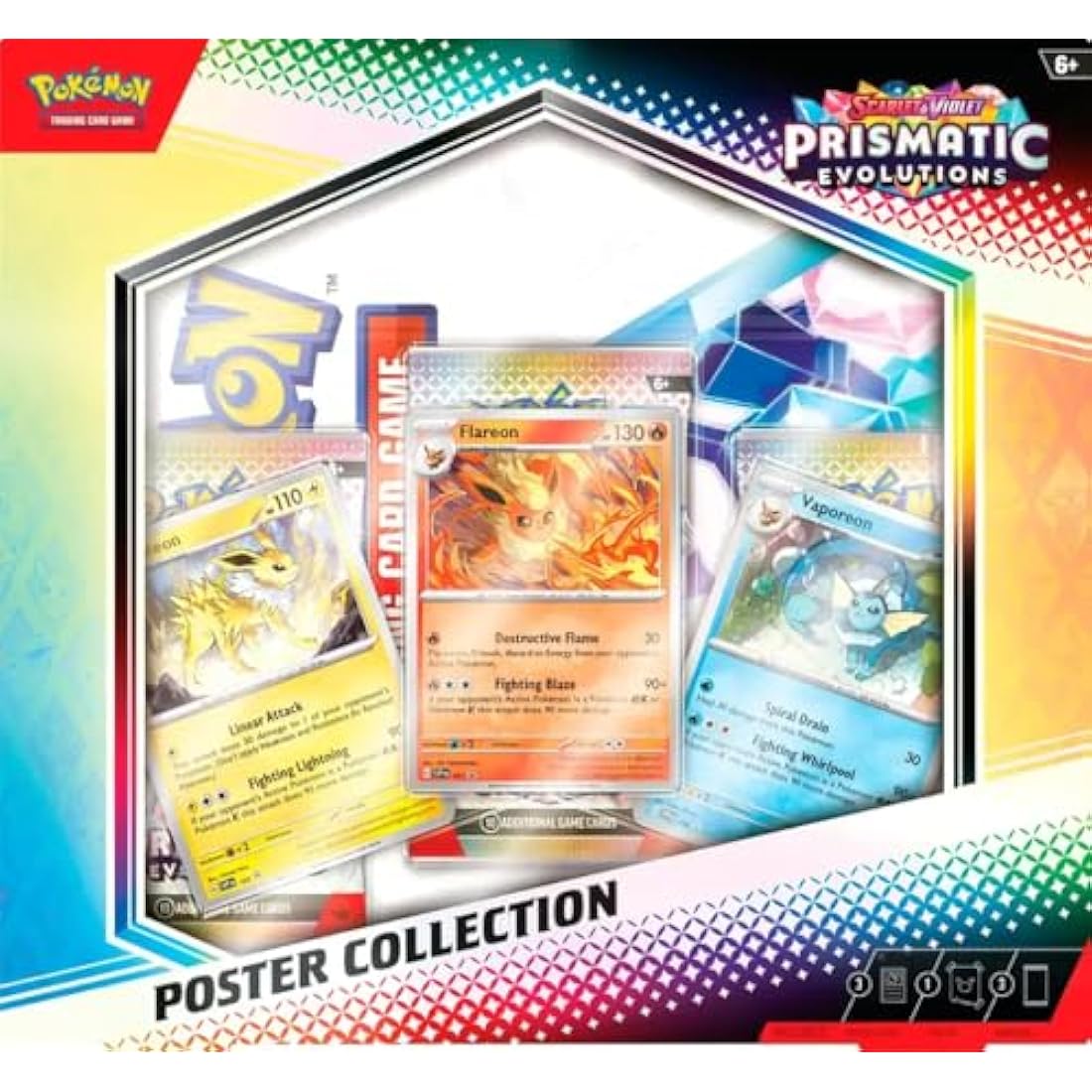 Pokemon TCG: Scarlet & Violet—Prismatic Evolutions Poster Collection