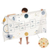 Ulticool Microfibre Children's Towel 140 x 70 cm - Bouncy Game Beach Game Dinosaur - Lightweight Travel Towel Quick-Drying Bath Towel Beach Towel