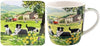 Collie & Sheep mug and coaster
