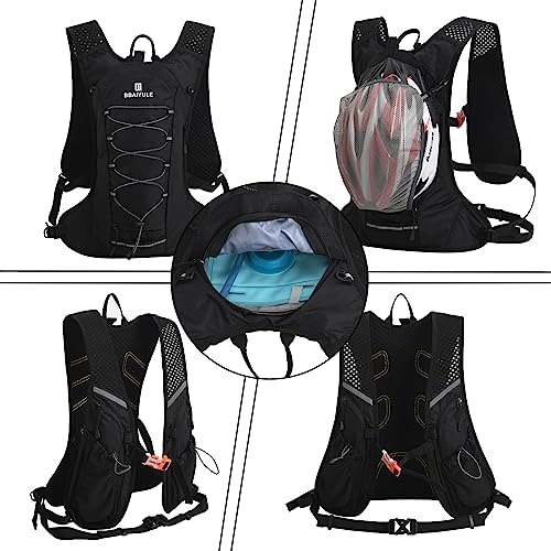 BBAIYULE Hydration pack with hydration bladder BPA Free|Large Big Cycling backpack|bike backpack for running skiing hiking cycling|backpack with