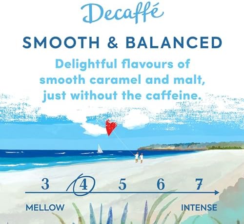 Taylors of Harrogate Decaffe Ground Roast Coffee, 200 g (Pack of 6 - Total 1.2kg)