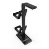 OneCut 3in1 Headphone Holder Game Controller, Gaming Headset Stand, Dual Headphone Holder with Base (Black)