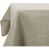 Deconovo Faux Linen Rectangle Tablecloth Fabric Water Resistant Table Cloth for Outside 52x90in(132x229cm) Linen